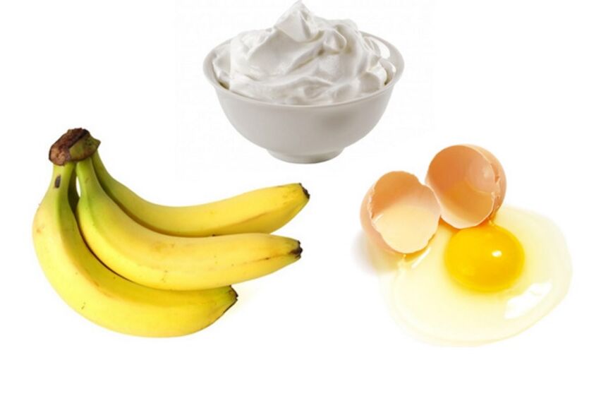 ماسک تخم مرغ و موز برای انواع پوست مناسب است